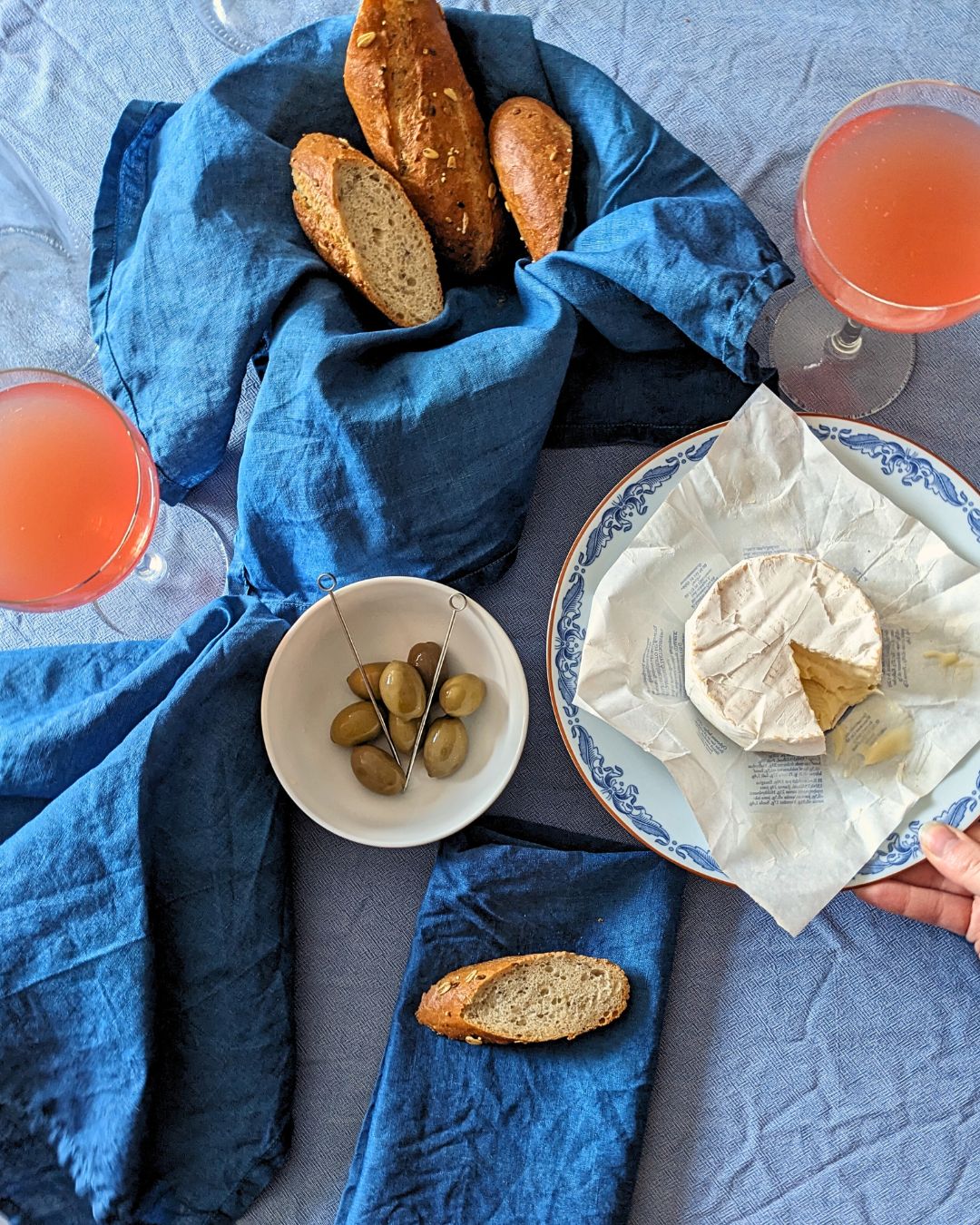 Linen napkins Skymning