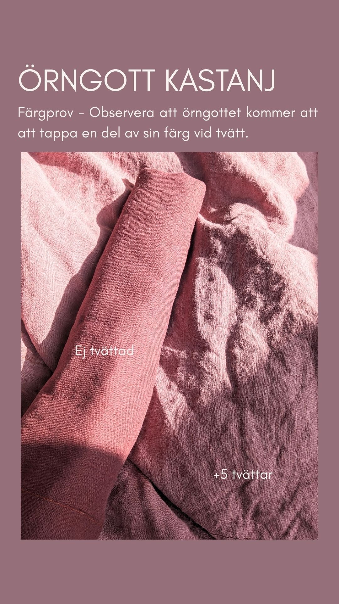 SAMPLE - Chestnut Pillowcase