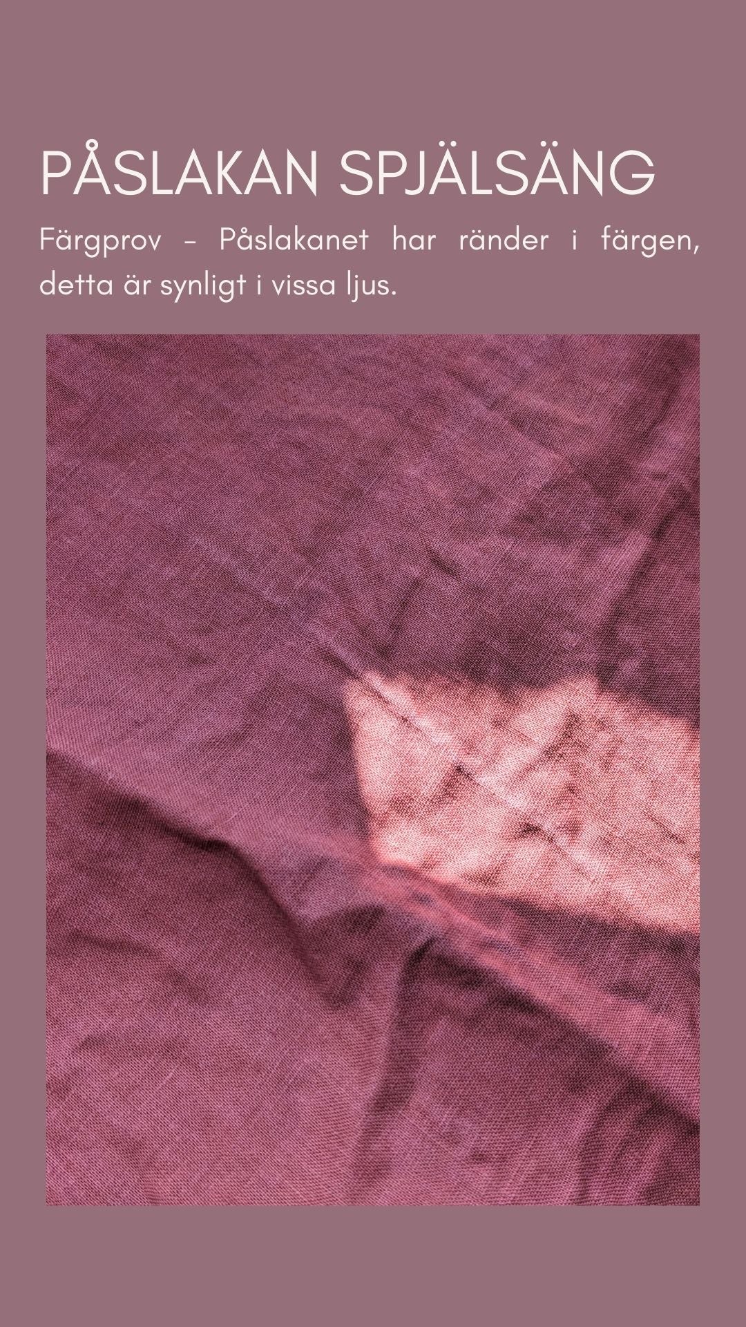 SAMPLE - Crib duvet cover Chestnut 130x110 cm