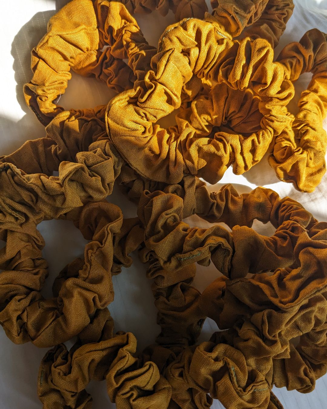 Zero Waste Scrunchie Ockra 