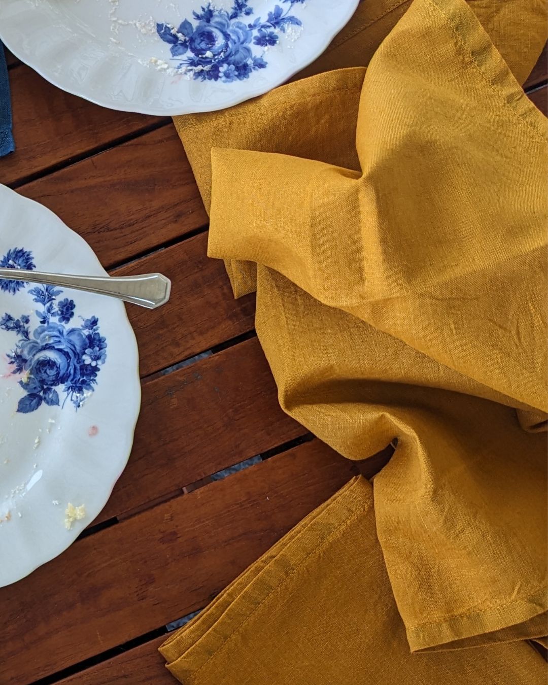 Linen napkins Ockra