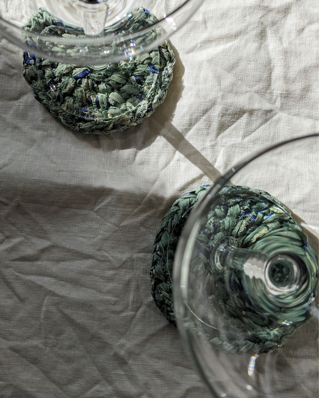 Zero Waste Fabric Bag Mint mini