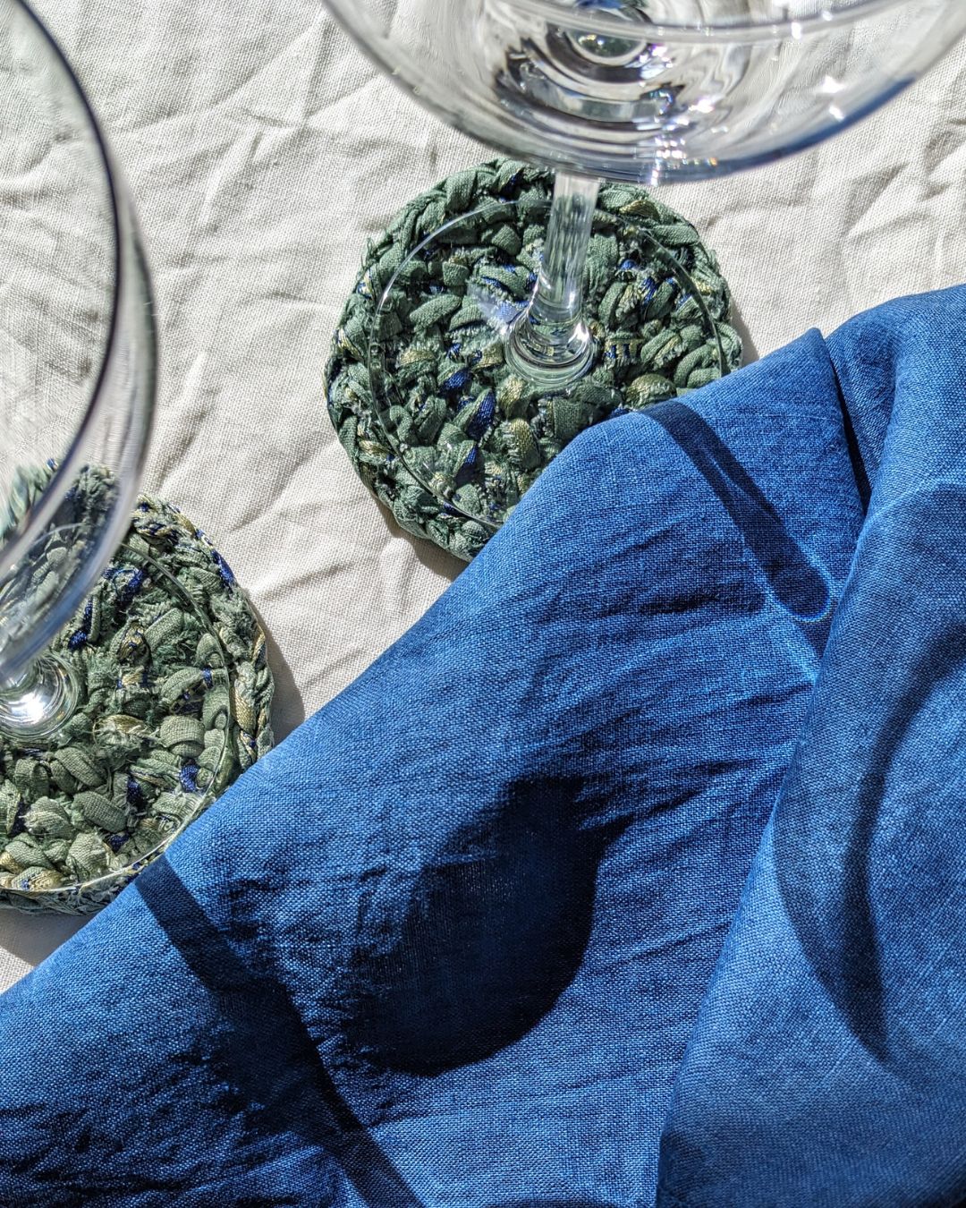 Zero Waste Fabric Bag Mint mini