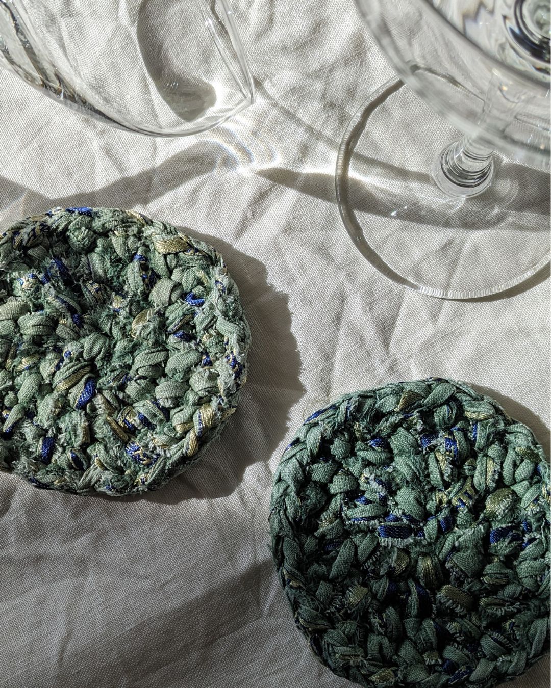 Zero Waste Fabric Bag Mint mini