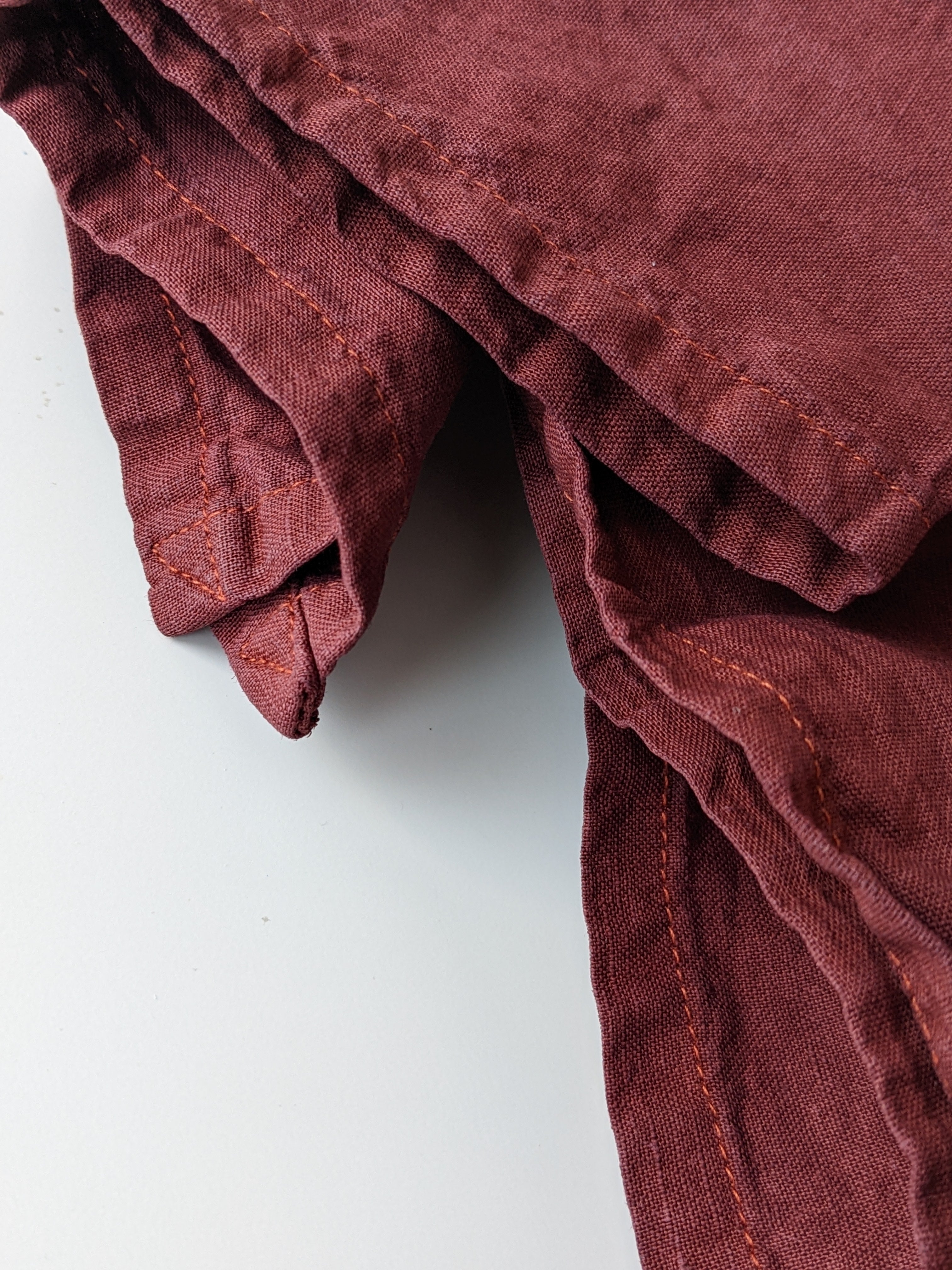 Linen napkins Chestnut